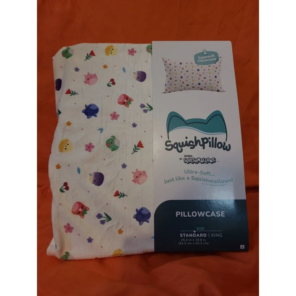 Squishpillow Pillowcase Standard King 25.4 x 19.8